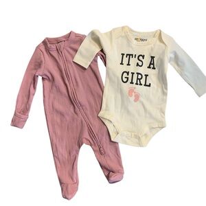 Gender reveal “it’s a girl” gift set